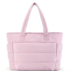 Large Zipper Cotton Handbag Large Zipper